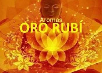 logo Aromas Oro Rubí